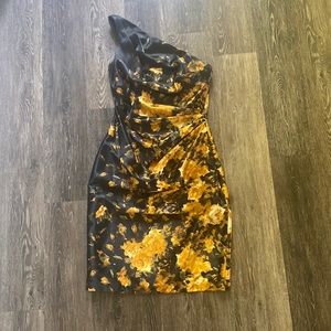 Maggy London One Shoulder Dress